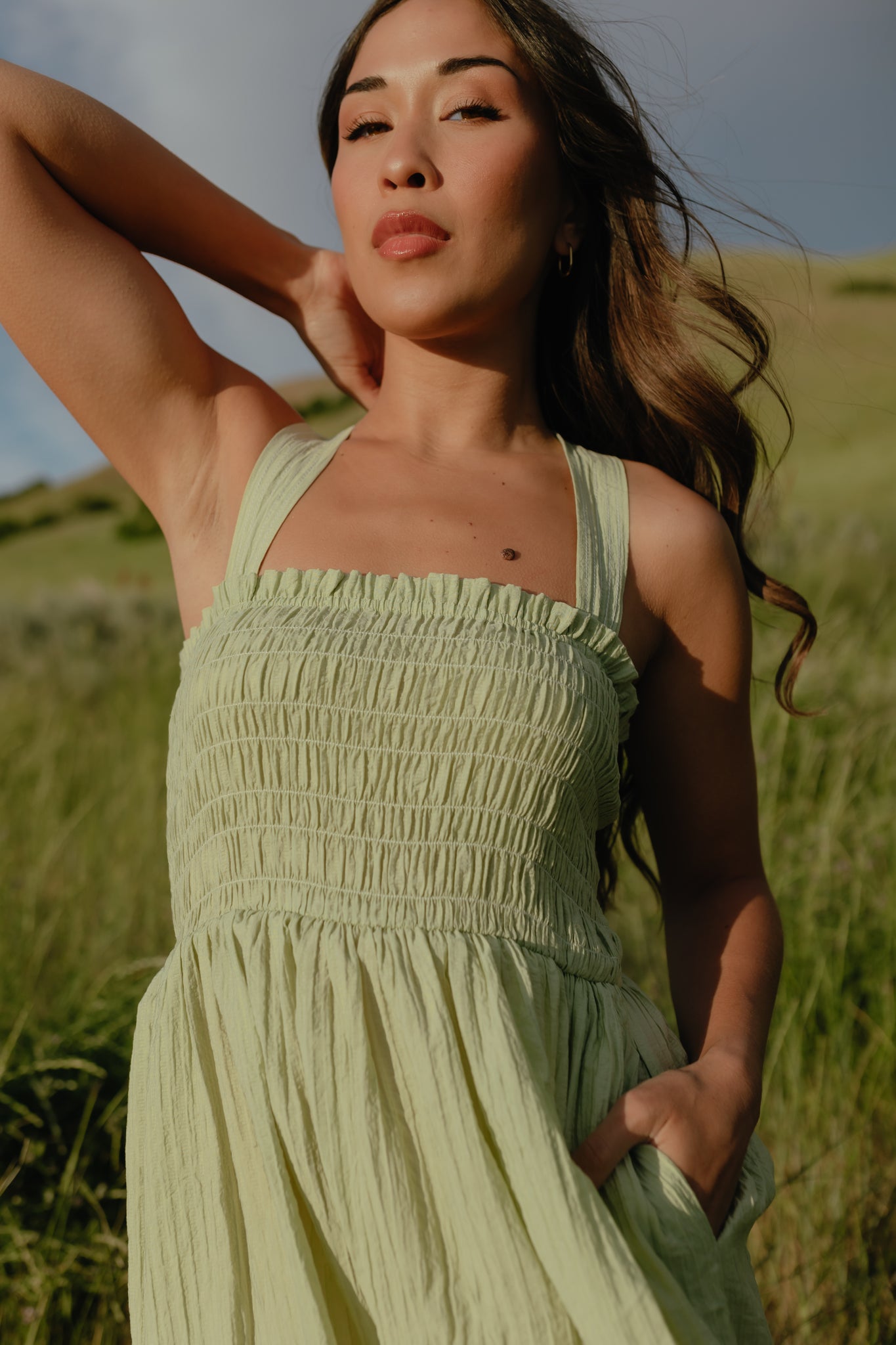 Brighter Than The Sun Midi Dress Rise Collective Brighter Than The Sun Midi Dress Rise Collective