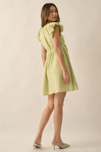 Load image into Gallery viewer, Salt &amp; Lime Mini Dress
