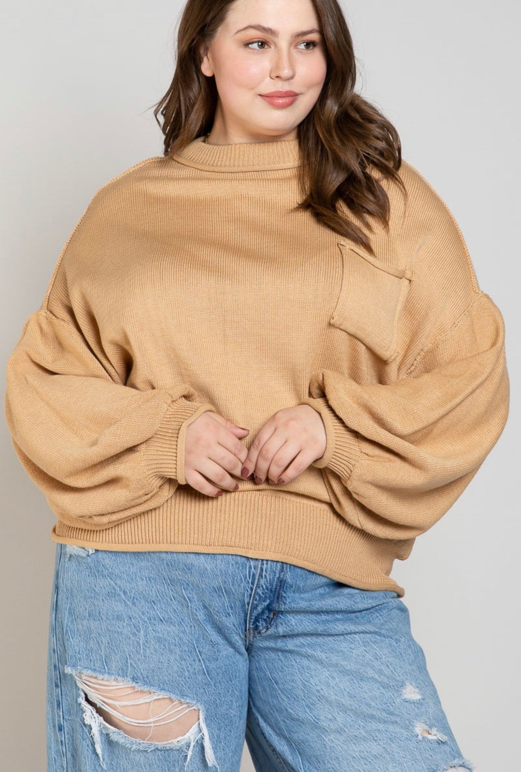 PLUS Coffee Pullover