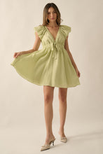 Load image into Gallery viewer, Salt &amp; Lime Mini Dress
