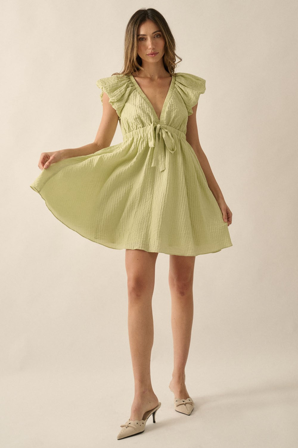 Salt & Lime Mini Dress